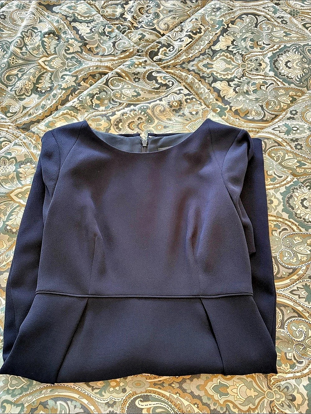 J.Crew Women's Blue Midi Dress